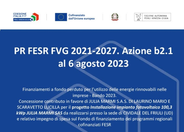 PR FESR FVG 202-2027